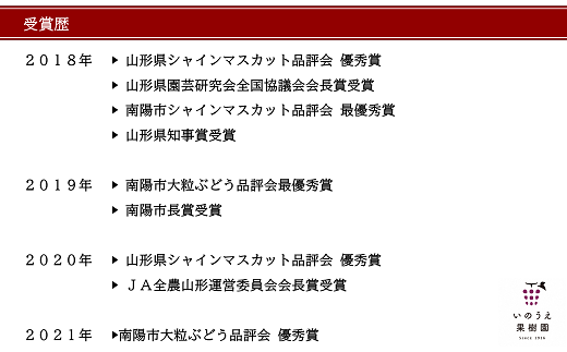 【令和6年産先行予約】 種なし高級ぶどう3色セット 計約2.1kg 《令和6年9月中旬～発送》 『いのうえ果樹園』 ぶどう 果物 フルーツ デザート 食べ比べ 山形県 南陽市 [1023]