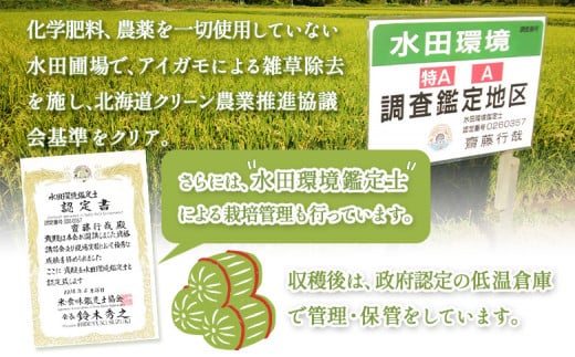 合鴨農法ゆめぴりか【スーパー玄米！発酵発芽玄米】 【有機肥料/無農薬・無化学肥料･備蓄用】令和６年度米 1.8kg(450g×4