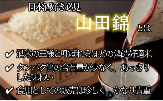 【令和５年産 山田錦】白米５kg（５kg×1袋）【５営業日以内に発送】(13-32)