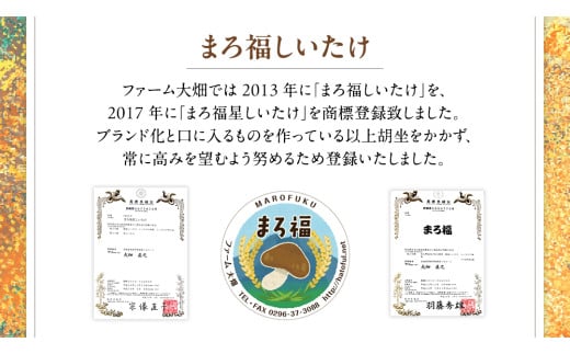 【 ファーム大畑 】 まろ福生椎茸 1kg 椎茸 しいたけ GAP規範 ジューシー ビタミンD 葉酸 グアニル酸 遊離グルタミン酸 和風パスタ 味噌汁 炒め物 佃煮 和洋中 [AK004ci]