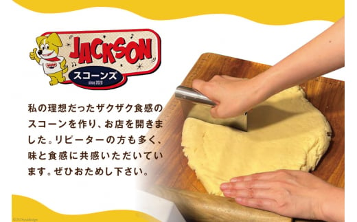 ザクザク！ スコーン 6種類 各1個 [JACKSONスコーンズ 高知県 津野町 26ab0005] お菓子 おやつ 個包装 お茶菓子 洋菓子 スイーツ 冷蔵