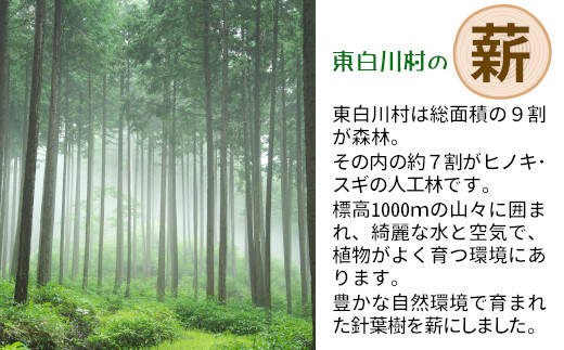 【1月発送開始】 定期便 全3回 東濃ヒノキ薪 中割～大割 約32kg ( 約16kg×2箱 ) 3回 3ヶ月 計96kg 皮剥き加工 中割 大割 薪ストーブ アウトドア キャンプ 焚火 暖炉 薪 まき 桧 ひのき ヒノキ 雑貨 日用品 定期便 定期 毎月お届け 発送月 選べる 東白川村 45000円