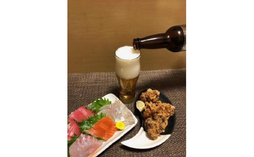 美里の雫（瓶330ml）各３本　　　　　　　　　　　(BEER MEEMO美里・美里ノ紫蘇エール)