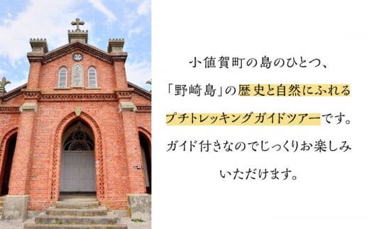 野崎島ガイドツアー 1名様 ＜小値賀町＞長崎県 五島列島 小値賀 ガイドツアー 島旅 旅 世界遺産 [DAJ011]