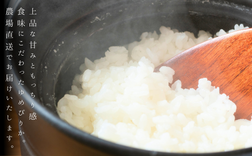 ◇令和6年産 新米◇おたる木露ファーム 余市産 ゆめぴりか(精米・玄米) 合計10kg(5kg×2)[ふるさとクリエイト]