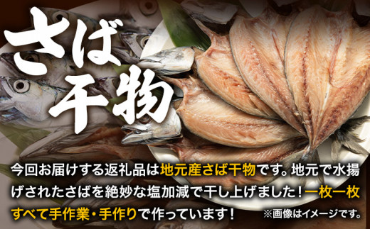 地元産 さば干物 5尾 株式会社はし長 《30日以内に出荷予定(土日祝除く)》 和歌山県 日高川町 さば 鯖 干物 サバ 魚 海鮮 焼き魚