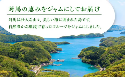 対馬のフルーツ ジャム 5本 と ハニーナッツ の セット《対馬市》【対馬コノソレ】はちみつ フルーツ 果肉 詰め合わせ ジューシー 朝食 食べ比べ 島の瞳 ゆず ジャム ソース [WAM020]