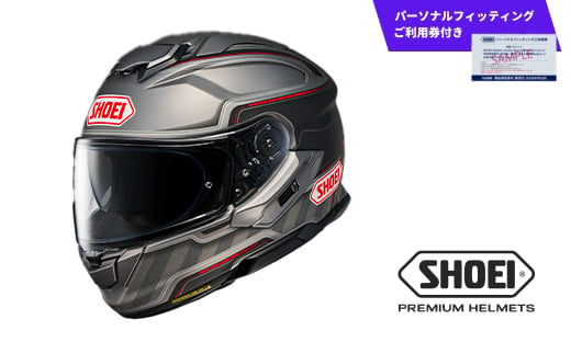 SHOEI ヘルメット GT-Air3 DISCIPLINE(ディシプリン) TC-1 (RED/GREY) マットカラー Sサイズ パーソナルフィッティングご利用券付