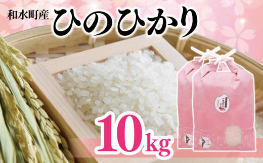 熊本県産「ひのひかり」10kg | 熊本県 和水町 くまもと なごみまち なごみ ヒノヒカリ ひのひかり 白米 米 単一原料米 5kg 2袋