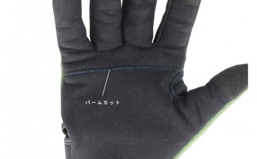 アウトドア×防災 Wearable Protector Glove (サイズM×グリーン)