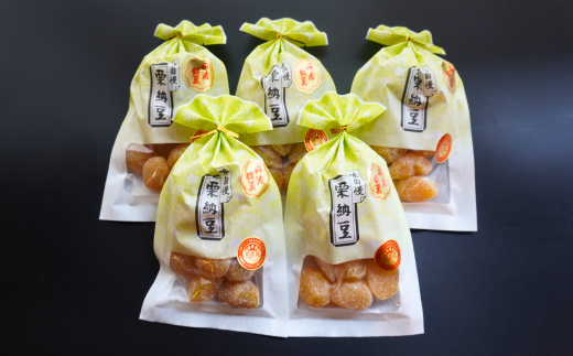 栗納豆3袋セット 【 小分け 栗菓子 丹波 甘納豆 栗 くり 和菓子 栗納豆 詰め合わせ セット プレゼント 贈り物 贈答 お茶請け スイーツ デザート 菓子 京都 綾部 】