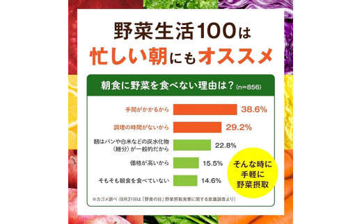 【 定期便 8ヶ月 】 カゴメ 野菜生活100 マンゴーサラダ 200ml×48本 ジュース 野菜 果実ミックスジュース 果汁飲料 紙パック 砂糖不使用 1食分の野菜 マルチビタミン ビタミンB2 ビタミンB12 ビタミンC ビタミンE 飲料類 ドリンク 野菜ドリンク 備蓄 長期保存 防災 飲みもの