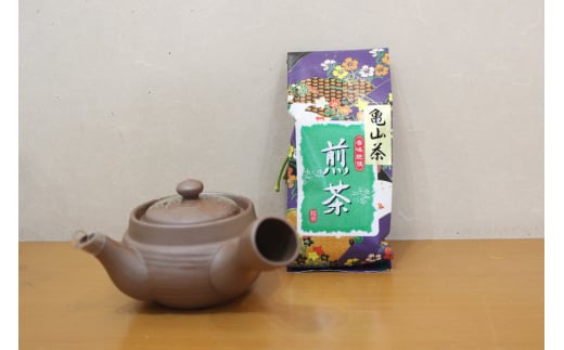 【数量限定】急須で飲むこだわりの亀山茶 亀山市/三重茶農業協同組合 伊勢茶 セット 送料無料 [AMAG005]