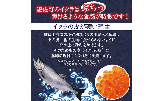 598R04　庄内浜の香箱「遊佐の味2p」　いくらの醤油漬け180g×2パック