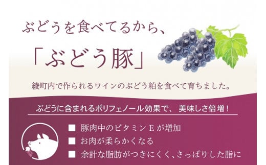 国産 豚肉 ブランド 豚 綾ぶどう豚 よりどり 詰め合わせ 3か月 定期便 セット 指定月 中旬 お届け ロース スライス 生姜焼き バラ 焼肉 小間切れ モモ スライス ミンチ しゃぶしゃぶ（22-36）