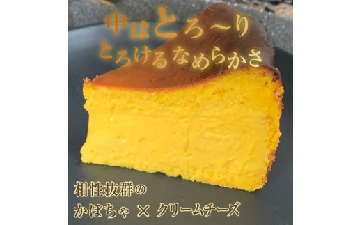 《季節限定》パンプキンバスクチーズケーキ