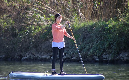 古利根川を「SUP」で水上クルージング 2名様分(小学4年生以上)【0132】