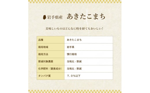 【9か月定期便】盛岡市産あきたこまち【無洗米】30kg×9か月