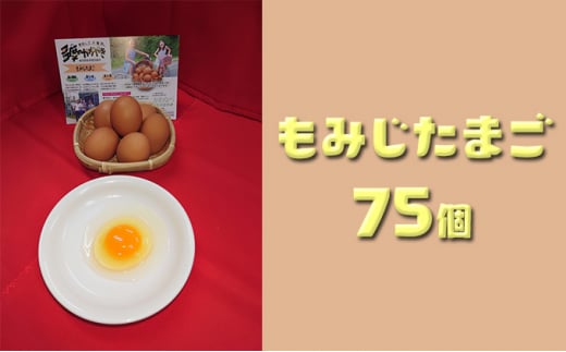 かわなべ鶏卵農場のこだわりのたまご　もみじたまご75個 [№5714-0131]