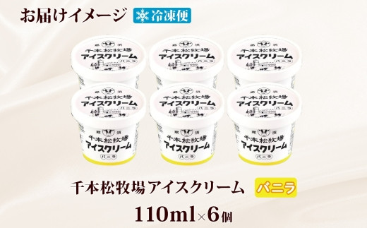 栃木県 千本松牧場 アイスクリーム 6個 牛乳 生乳 ミルク 搾りたて 搾乳 新鮮 アイス 濃厚 甘い さっぱり すっきり なめらか デザート スイーツ おやつ 人気 グルメ ご褒美 贅沢 ギフト 贈り物 贈答品 セット 詰め合わせ お取り寄せ 送料無料 那須塩原市 ns040-008