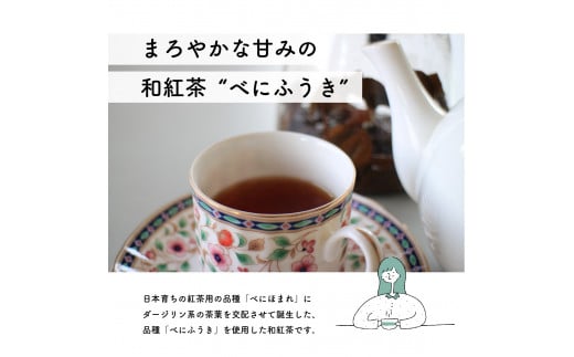 和紅茶（テトラタイプ） 霧山の香り召しませ茶セット ティーバッグ 和紅茶 べにふうき