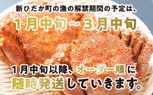 ＜2025年1月から順次発送＞ 【 定期便  全 3回 】 北海道産 浜ゆで 毛ガニ 2尾 × 3回 （ 計 6尾 ） ＜ 予約商品 ＞ 毛蟹 毛がに かに味噌 カニ味噌 新鮮 旬 ボイル 浜茹で 海鮮 海産物