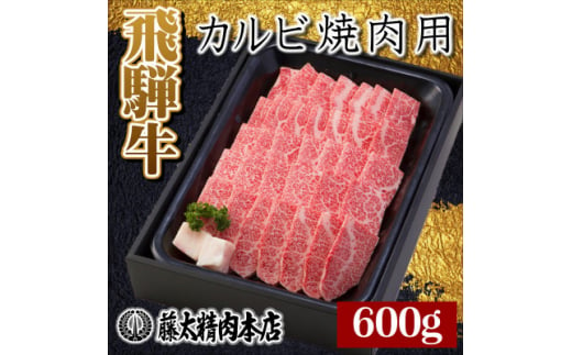 ＜飛騨牛＞カルビ焼肉600g【1046750】