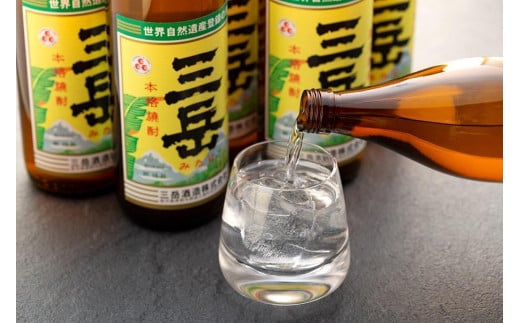 本格いも焼酎　三岳900ml 6本(化粧箱入り)