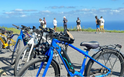 【隠岐世界ユネスコジオパーク】ガイド付き知夫⾥島ジオツアー（E-bike） ｜体験1回｜2名様分