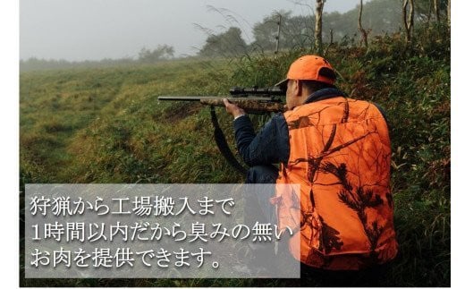 【ジビエ】大槌産 鹿肉（モモ肉 200g×2パック 計400g）｜岩手県 大槌ジビエ いわて iwate 三陸 MOMIJI