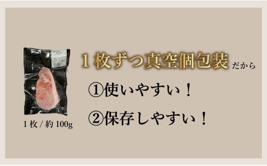 【3回定期便 総計3kg】 ありたぶた ロース とんかつ用 約1kg (1枚約100g×10パック) 3回 定期便 小分け 真空パック 豚肉 N30-27