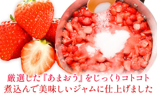 あまおうジャム 180g×3個 南国フルーツ株式会社《30日以内に出荷予定(土日祝除く)》福岡県 小竹町 あまおう いちご ジャム 果物 送料無料