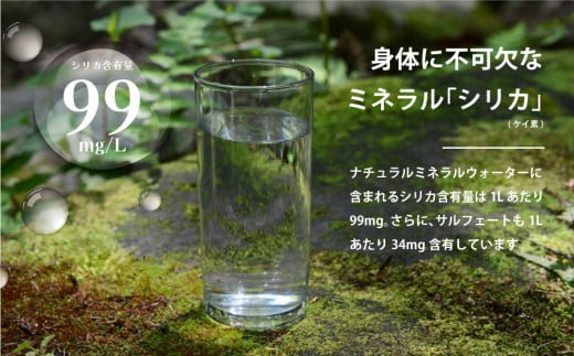 「サクラシリカ」500ml×40本 (ミネラルウォーター　シリカ水)