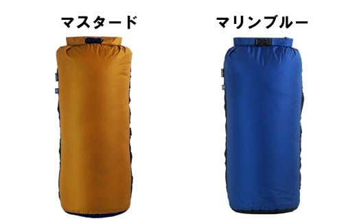 [R179] oxtos 透湿防水 コンプレッションドライバッグ 15L 【マリンブルー】