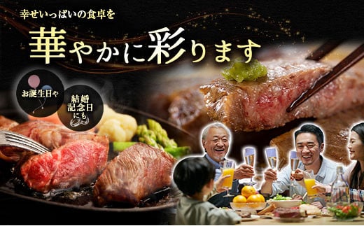 ＜配送月が選べる!!＞数量限定 宮崎牛 ロースステーキ 計500g（250g×2枚） 肉質等級4等級 国産 人気 おすすめ 2025年2月お届け【C346-S-2502】