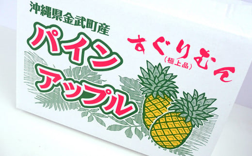 2025年発送【数量限定】ひとくちぼれ　金武町のすぐりむん（極上）パイン　6玉 パイナップル ぱいなっぷる パインアップル ぱいんあっぷる 沖縄県 国産 送料無料 ギフト グルメ 祝 贈答品 贈り物 プレゼント 女子会 土産 お取り寄せ フルーツ 果物 トロピカル 夏