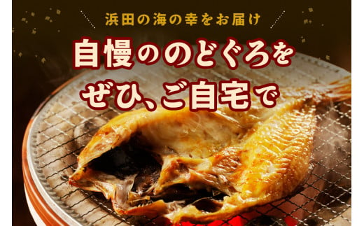 【お歳暮】【年内配送】山陰浜田で創業40年 老舗大秀商店の「のどぐろ一夜干し」（5尾入） 魚介類 魚 一夜干し 干物 干もの のどぐろ アカムツ のどくろ 【117】