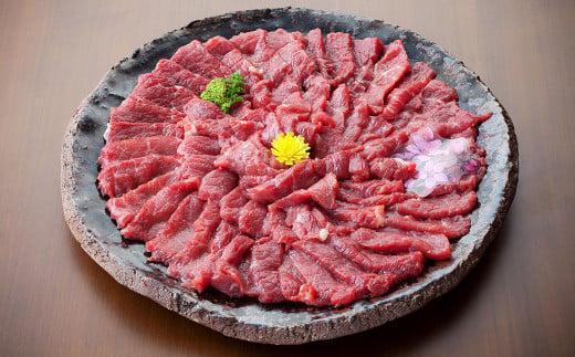 熊本 馬刺し 上霜降り(トロ) 馬肉ユッケ 合計 1kg セット トロ 馬肉 ユッケ 生姜 たれ