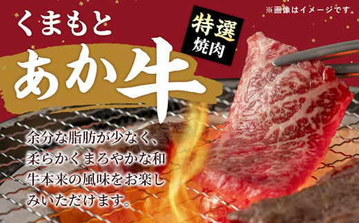 【令和7年2月配送】【特選焼肉用500g】くまもとあか牛〈GI認証〉