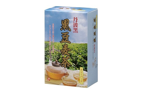 丹波黒　黒豆麦茶（ティーバッグ　10g×20包入り）。