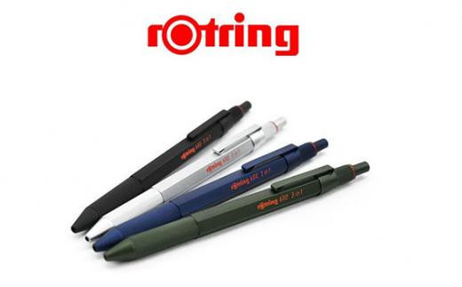 ロットリング 600 3in1 マルチペン【ブラック】 ／ rOtring ボールペン メカニカルペンシル 多機能ペン マルチペン 埼玉県