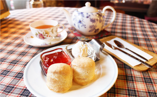 亀山紅茶と手作りスコーンのセット 亀山市/英国紅茶の店アールグレイ 和紅茶 紅茶 スコーン [AMBC001]