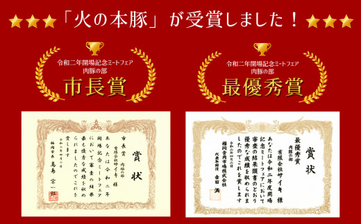 グランプリ受賞火の本豚！切り落とし4.4kg | 熊本県 熊本 くまもと 和水町 なごみ 豚肉 火の本豚 地域ブランド 切り落とし 550g 8パック 小分け 4400g