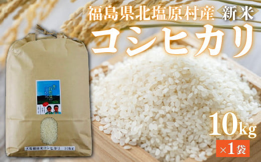 【令和6年産】【新米】会津・北塩原村産「コシヒカリ」10kg（大塩棚田米・標高500ｍ里山栽培）  【 ふるさと納税 人気 おすすめ ランキング コシヒカリ 米 10kg 白米 お米 国産 コメ こめ おコメ おこめ ブレンド米 ブレンド ご飯 白飯 ごはん 精米 ゴハン おにぎり 福島県産 棚田米 福島県 北塩原村 送料無料 】 KBK006