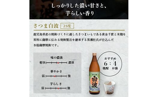 ＜敬老の日・のし付き＞限定&枕崎の定番飲み比べセット  A6-125S【1460352】