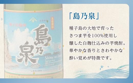 【四元酒造】島乃泉4500ml【焼酎 芋焼酎 芋 いも お酒 アルコール 本格 種子島産 人気 おすすめ 鹿児島県 中種子町 ふるさと納税 送料無料 N136SM】