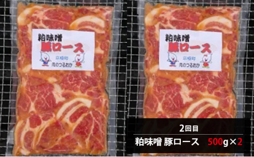 肉の定期便B［全4回］鶏2種・豚・ホルモン2種・ラム 各1kg [鶴岡精肉店]北海道京極町【 ラム ホルモン モモ BBQ バーベキュー 焼肉 】