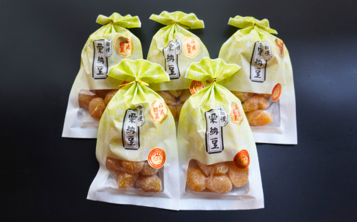 栗納豆7袋セット 【 小分け 栗菓子 丹波 甘納豆 栗 くり 和菓子 栗納豆 詰め合わせ セット プレゼント 贈り物 贈答 お茶請け スイーツ デザート 菓子 京都 綾部 】