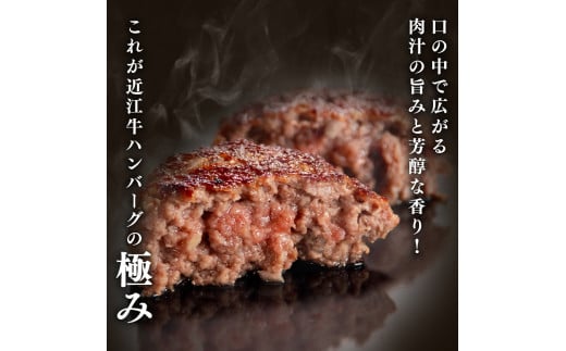 近江牛 100％ ハンバーグ 淡路島の玉ねぎ 使用 150g × 10個 黒毛和牛 ブランド 肉 三大和牛 贈り物 ギフト 滋賀県 竜王町 古株牧場 神戸牛 松阪牛 に並ぶ 日本三大和牛 ふるさと納税 