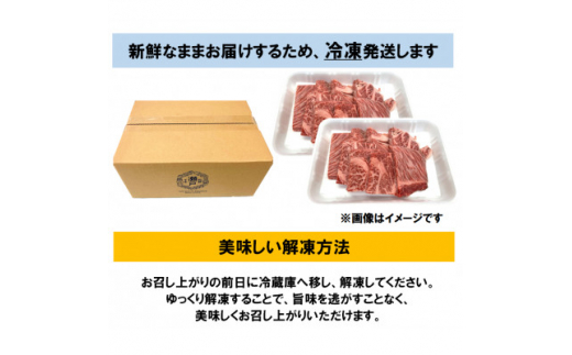 瀬戸山麓和牛カタロース焼肉用1kg(500g×2)【1494019】